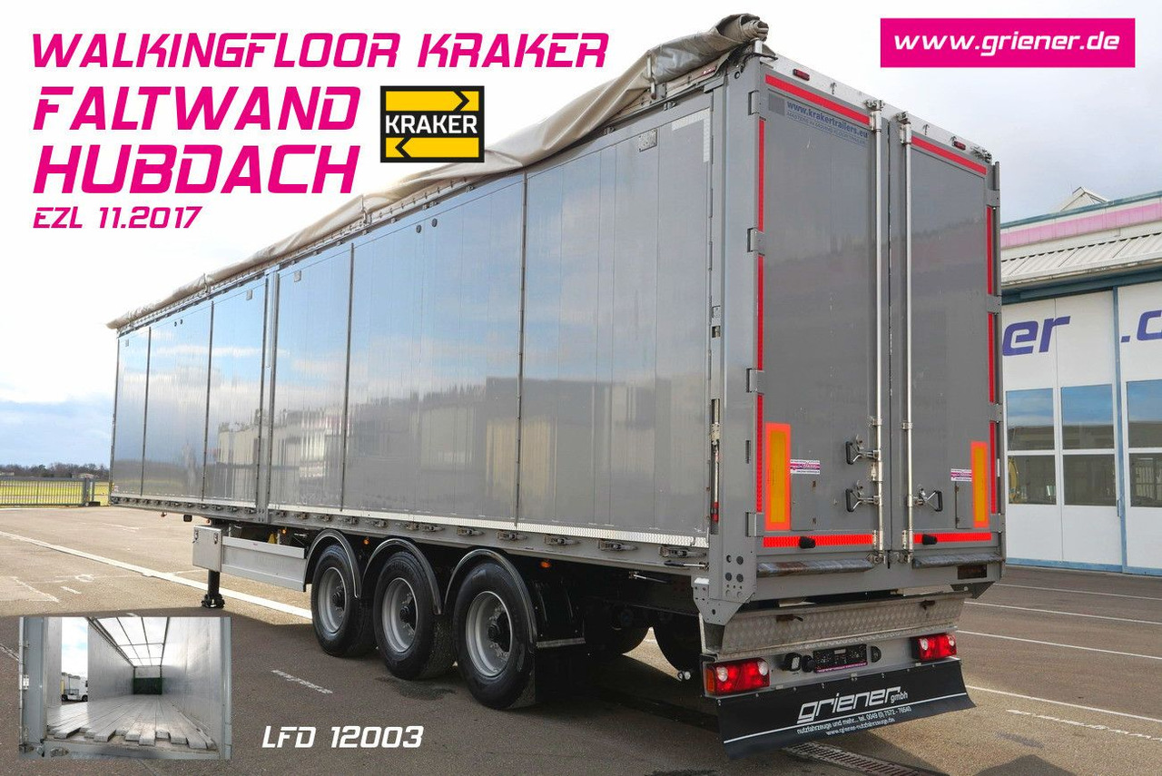 Kraker CF-Z / 10 mm / 89 m³ / seitliche türen FALTWAND - Piso movil semirremolque: foto 1 Kraker CF-Z / 10 mm / 89 m³ / seitliche türen FALTWAND - Piso movil semirremolque: foto 1