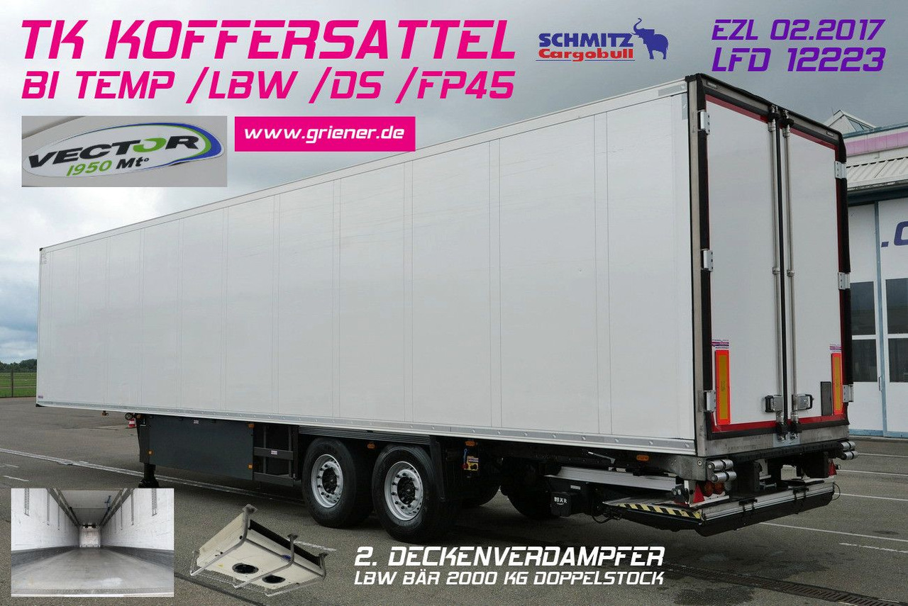Schmitz Cargobull SKO 18 /BI TEMP / LBW BÄR / FP45 /VECTOR 1950 MT - Frigorífico semirremolque: foto 1 Schmitz Cargobull SKO 18 /BI TEMP / LBW BÄR / FP45 /VECTOR 1950 MT - Frigorífico semirremolque: foto 1