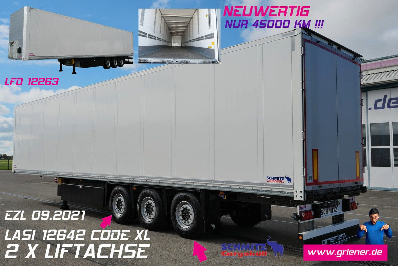 Schmitz Cargobull SKO 24/DOPPELSTOCK / 2,70/ 2 x LIFT nur 45000 km - Caja cerrada semirremolque: foto 1 Schmitz Cargobull SKO 24/DOPPELSTOCK / 2,70/ 2 x LIFT nur 45000 km - Caja cerrada semirremolque: foto 1