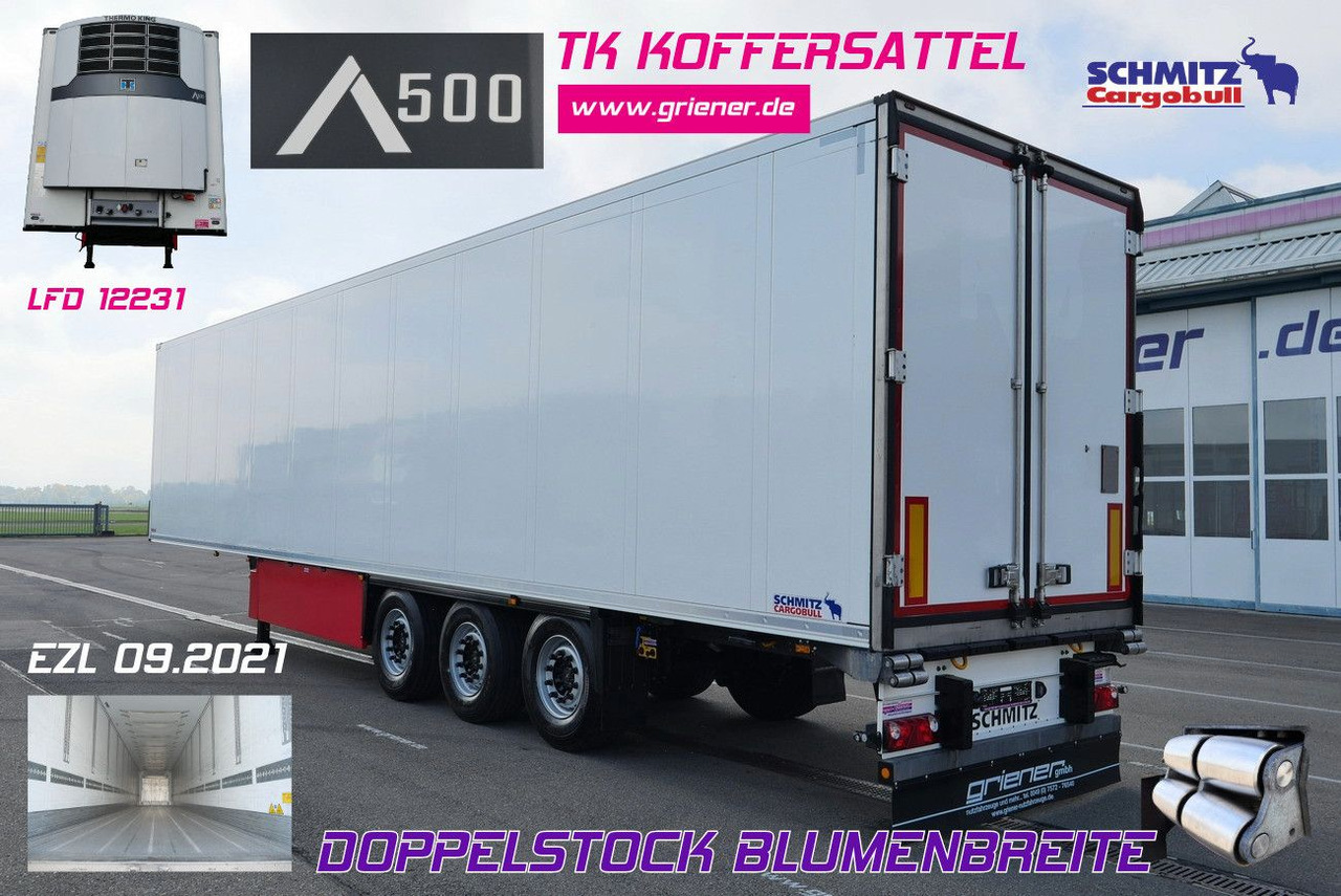 Schmitz Cargobull SKO 24/DOPPELSTOCK BLUMEN TK A500 DRP FP 45 - Caja cerrada semirremolque: foto 1 Schmitz Cargobull SKO 24/DOPPELSTOCK BLUMEN TK A500 DRP FP 45 - Caja cerrada semirremolque: foto 1