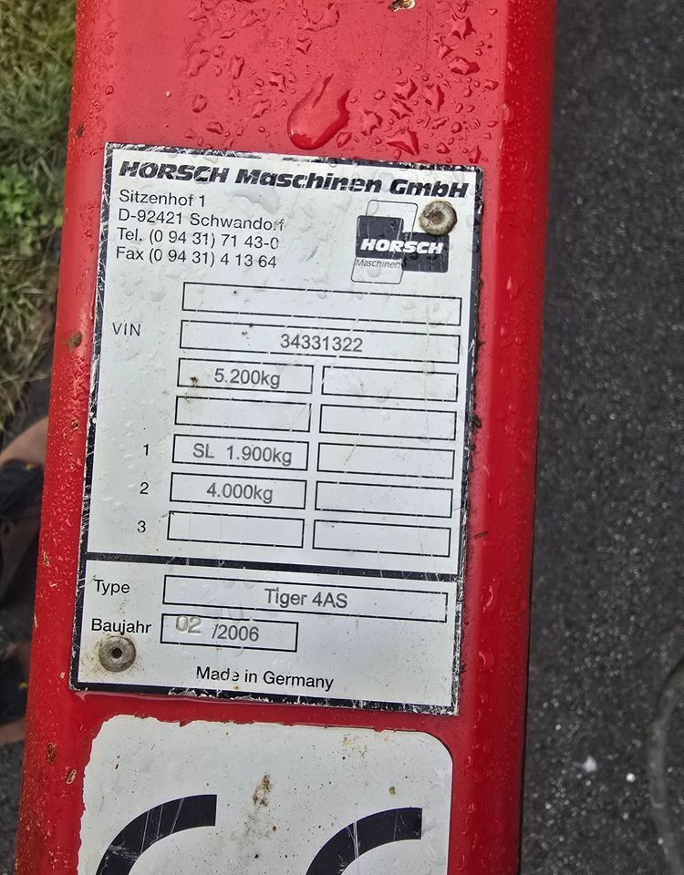 Horsch Tiger 4 AS - Equipo para trabajo del suelo: foto 5 Horsch Tiger 4 AS - Equipo para trabajo del suelo: foto 5