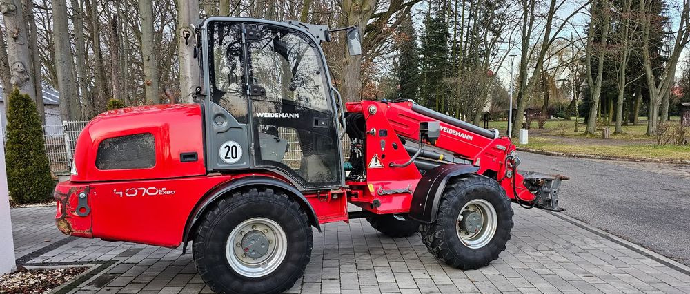 Weidemann 4070 CX80LP T Weidemann 4070 - Cargadora de ruedas telescópica: foto 1 Weidemann 4070 CX80LP T Weidemann 4070 - Cargadora de ruedas telescópica: foto 1