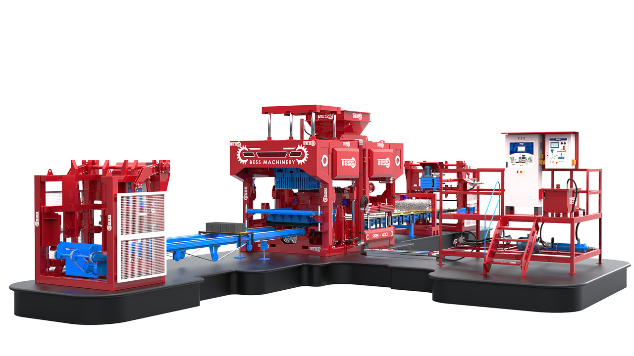 Concrete Block Machine | PRS-400 Fully Automatic - Máquina bloquera: foto 1 Concrete Block Machine | PRS-400 Fully Automatic - Máquina bloquera: foto 1