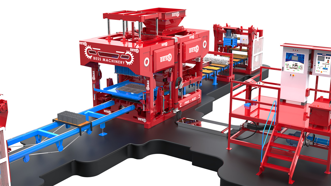 Concrete Block Machine | PRS-400 Fully Automatic - Máquina bloquera: foto 2 Concrete Block Machine | PRS-400 Fully Automatic - Máquina bloquera: foto 2