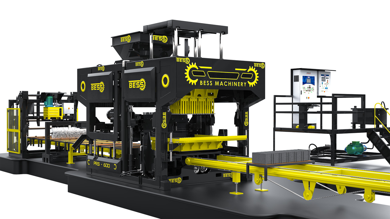 Fully Automatic Hollow Block Machine | PRS-600 - Máquina bloquera: foto 1 Fully Automatic Hollow Block Machine | PRS-600 - Máquina bloquera: foto 1