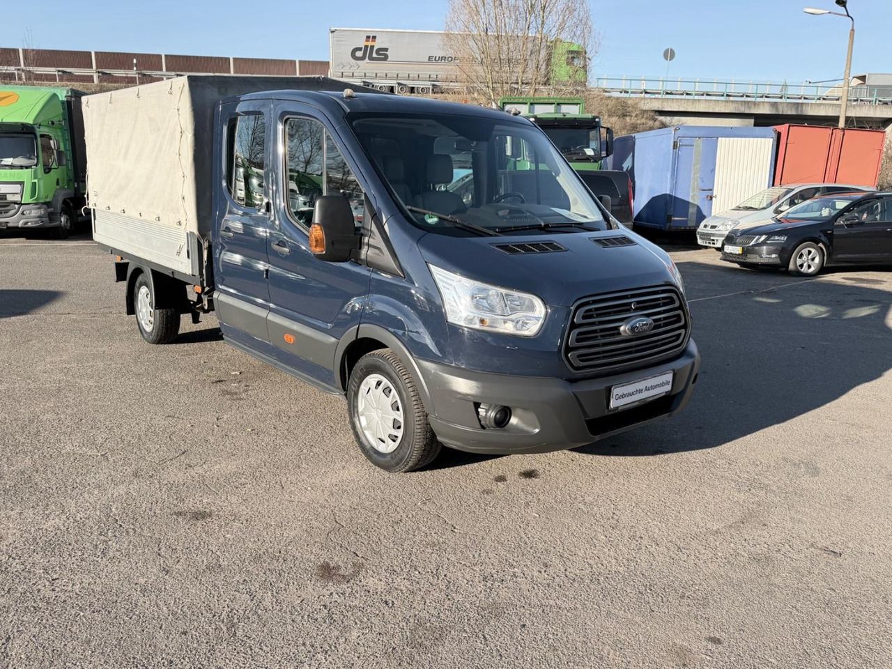 Ford Transit - Furgoneta con caja de lona, Furgoneta combi: foto 2 Ford Transit - Furgoneta con caja de lona, Furgoneta combi: foto 2
