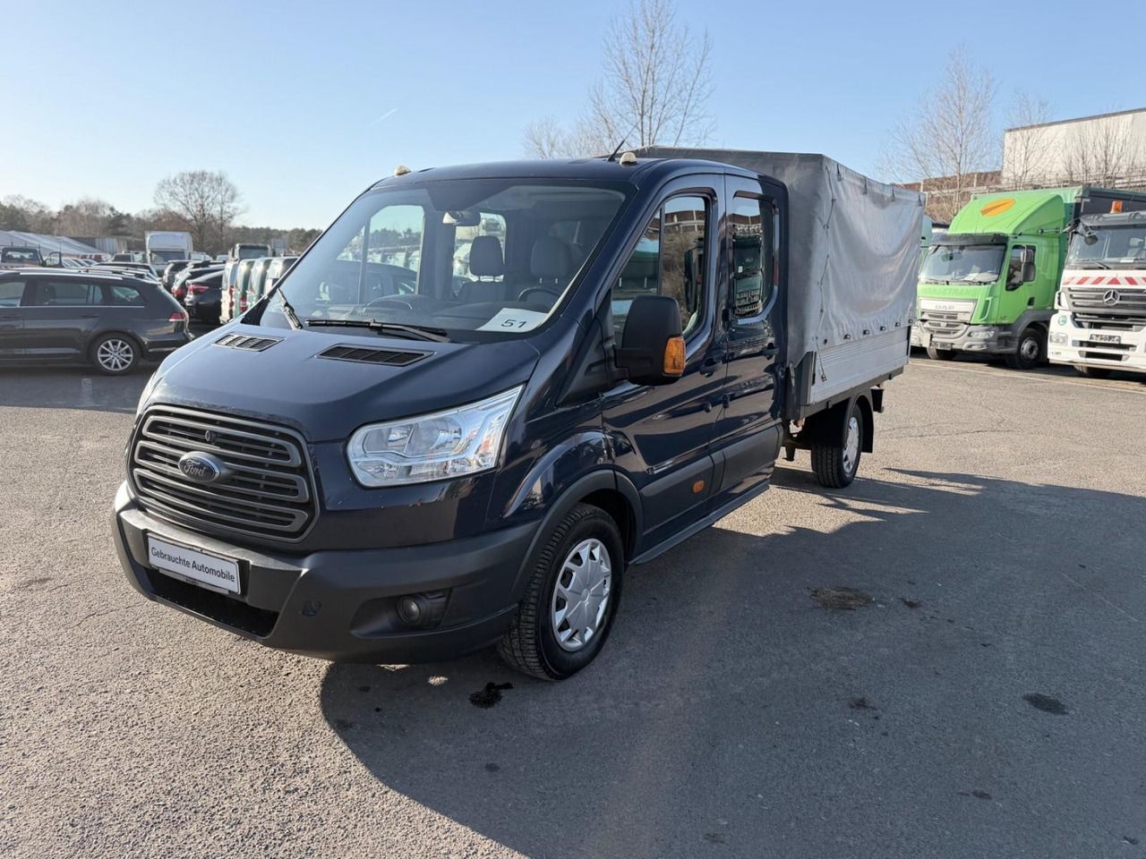 Ford Transit - Furgoneta con caja de lona, Furgoneta combi: foto 3 Ford Transit - Furgoneta con caja de lona, Furgoneta combi: foto 3