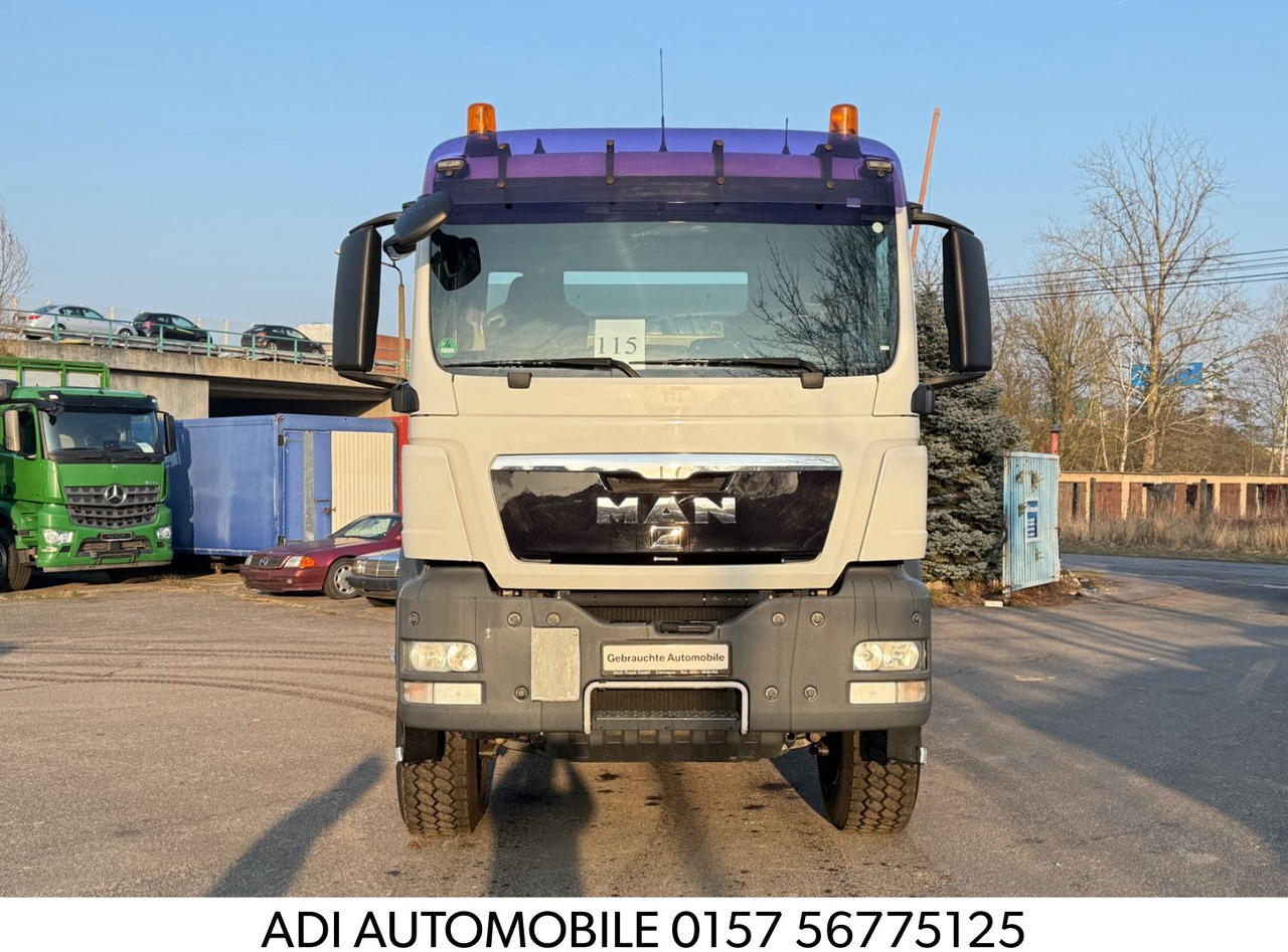 MAN TGS 26.400 Kipper mit Kran Jonsered 6x4 - Volquete camión: foto 1 MAN TGS 26.400 Kipper mit Kran Jonsered 6x4 - Volquete camión: foto 1