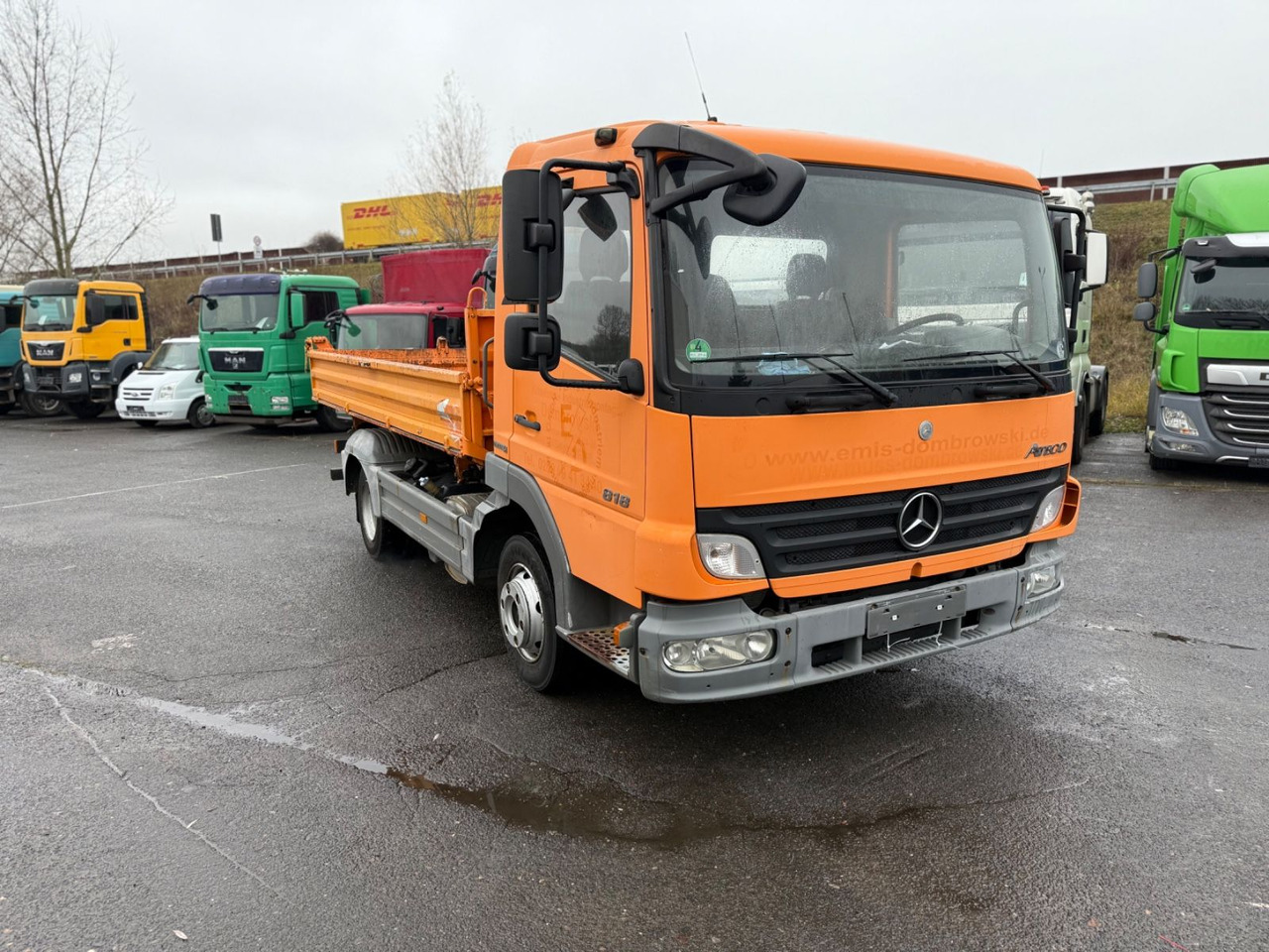 Mercedes-Benz Atego 818 Kipper - Volquete camión: foto 1 Mercedes-Benz Atego 818 Kipper - Volquete camión: foto 1
