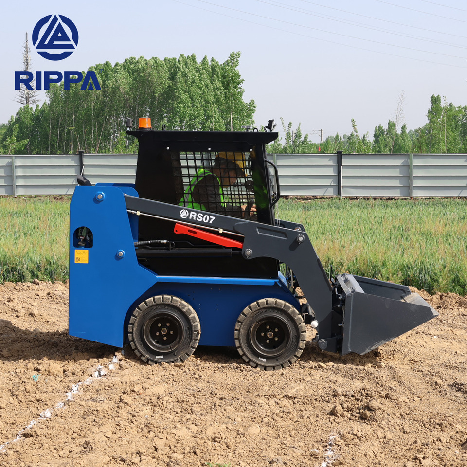 Rippa RS07 Compact Loader | 24.4hp Kubota Power | High Flow Dual Pump | Comfortable A/C Cabin - Minicargadora: foto 4 Rippa RS07 Compact Loader | 24.4hp Kubota Power | High Flow Dual Pump | Comfortable A/C Cabin - Minicargadora: foto 4
