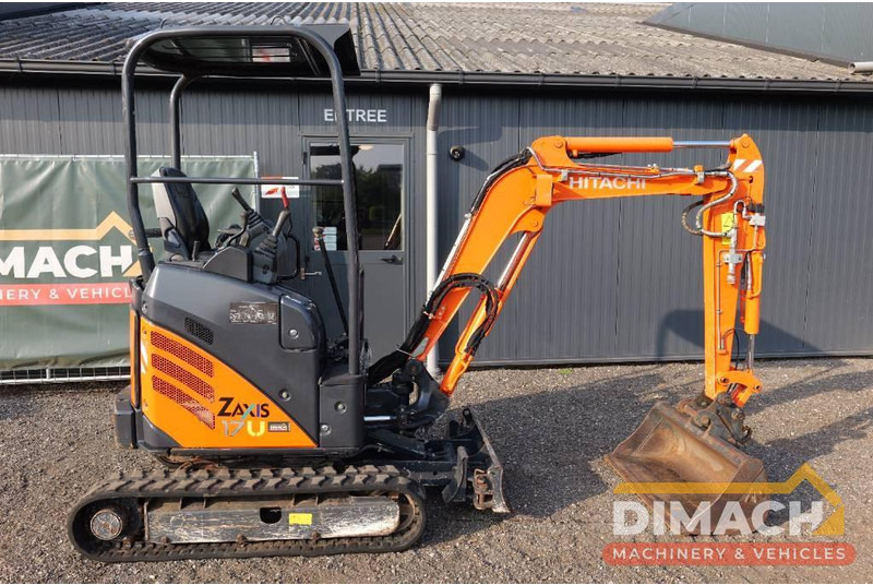 Hitachi ZX 17 CW05 hydraulische snelwissel - Miniexcavadora: foto 2 Hitachi ZX 17 CW05 hydraulische snelwissel - Miniexcavadora: foto 2