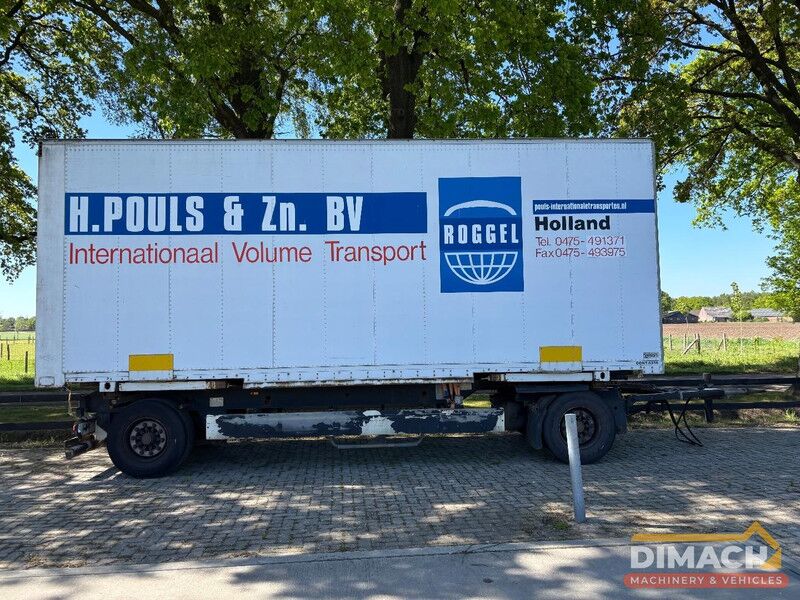 Krone AZ 2 stuks wisselsysteem aanhanger + BDF meubel gesloten laadbak NL voertuig. - Portacontenedore/ Intercambiable remolque: foto 5 Krone AZ 2 stuks wisselsysteem aanhanger + BDF meubel gesloten laadbak NL voertuig. - Portacontenedore/ Intercambiable remolque: foto 5