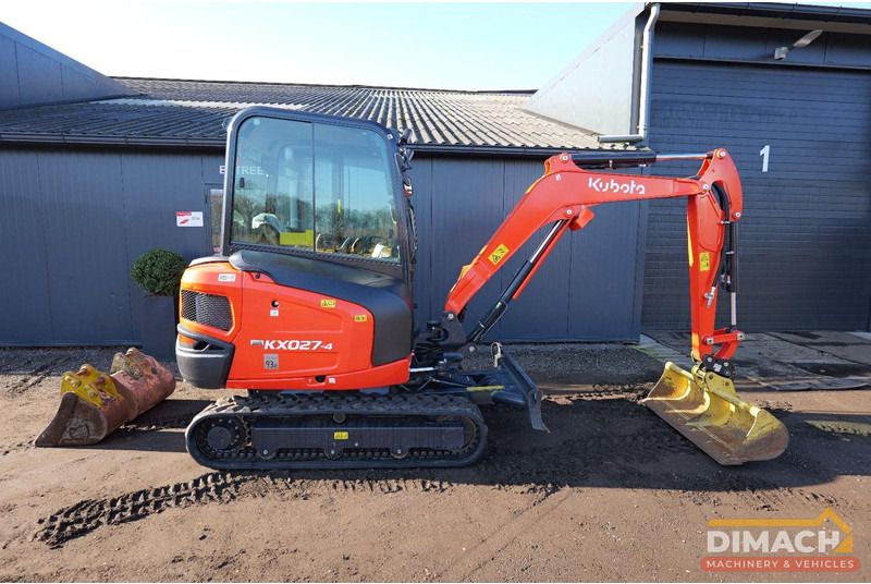 Kubota KX027-4 3 bakken snelwissel 160 uur!! - Kubota 4 cil. - monogiek - hamerfunctie - CE - Miniexcavadora: foto 2 Kubota KX027-4 3 bakken snelwissel 160 uur!! - Kubota 4 cil. - monogiek - hamerfunctie - CE - Miniexcavadora: foto 2