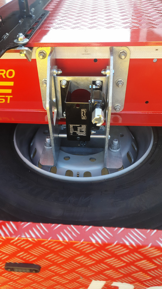 Remolque maderero nuevo HYDROFAST Przyczepa 3 osiowa / 3 axles timber transport trailer / Remorque à 3 essieux pour le transport de bois / 3-Achs-Rungenanhänger / 3-tengelyes-rönkszállító-pótkocsi / Remorcă pentru transportul lemnului: foto 9