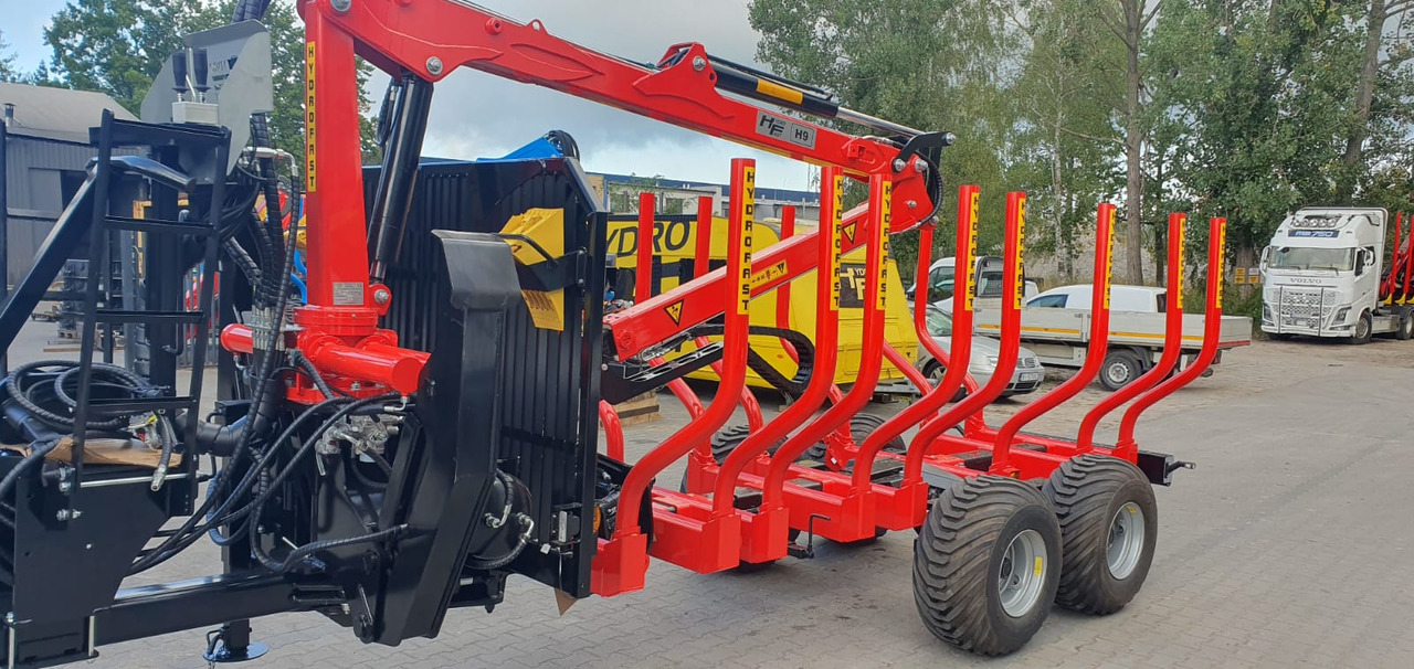 HYDROFAST Przyczepa leśna / Timber trailer / Holzanhänger / Remorque à bois / Remolque para madera - Remolque forestal: foto 4 HYDROFAST Przyczepa leśna / Timber trailer / Holzanhänger / Remorque à bois / Remolque para madera - Remolque forestal: foto 4