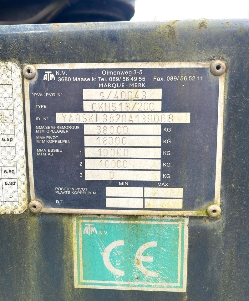 ATM OKHS 18/20 - Volquete semirremolque: foto 5 ATM OKHS 18/20 - Volquete semirremolque: foto 5