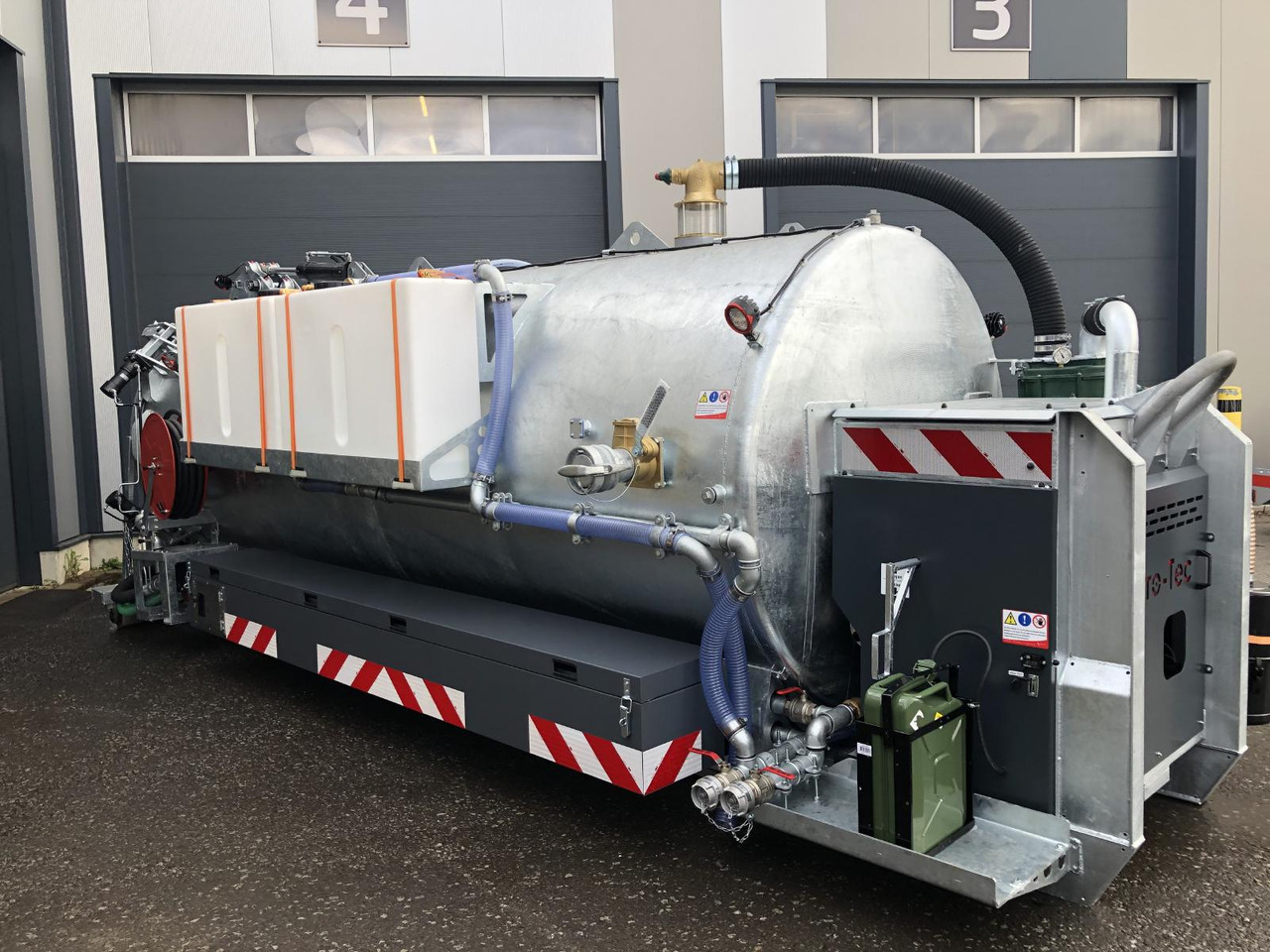 Abrollcontainer 10m³ Feuerwehr Wassertank - Contenedor de gancho: foto 3 Abrollcontainer 10m³ Feuerwehr Wassertank - Contenedor de gancho: foto 3