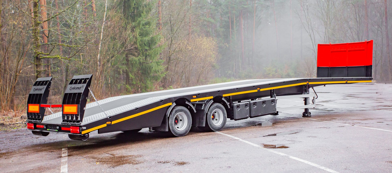 Semirremolque plataforma/ Caja abierta nuevo Cynkomet Plattformauflieger - Anhänger / Semi-trailer / Semi-remorque / Semirremolque plataforma / Semirimorchio con piattaforma / Naczepa platformowa 27 t: foto 12