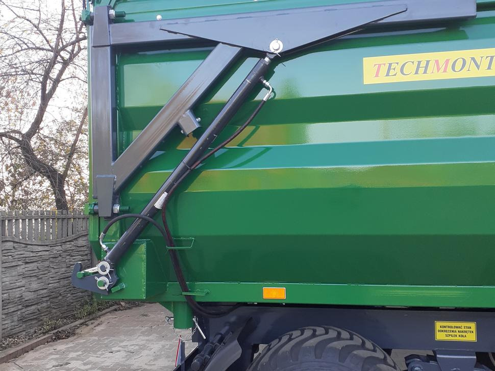 Remolque volquete agrícola nuevo Techmont Anhänger Tandemkipper / Trailer / Remorque / Rimorchio / Remolque tándem / Прицеп монолитный двухосный тандем / Przyczepa tandem PTTCW112 12 t: foto 6