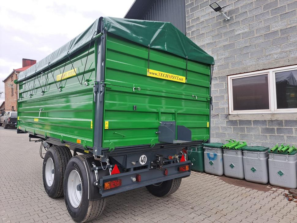 Remolque volquete agrícola nuevo Techmont Anhänger / Trailer / Remorque / Rimorchio / Прицеп двухосный тандем / Przyczepa tandem PTTCW 310 10 t: foto 28