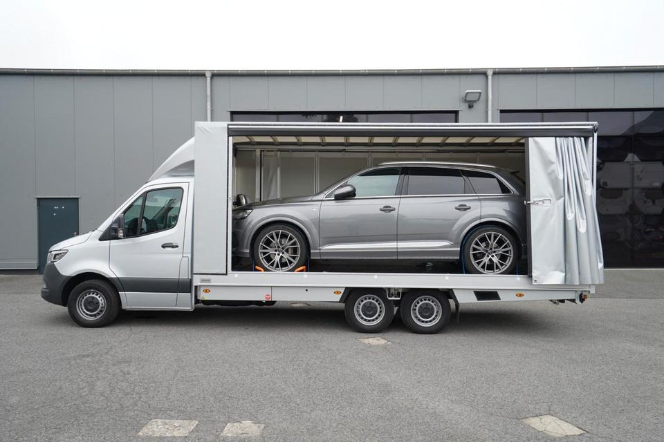 Mercedes-Benz Sprinter 619 ALGEMA BLITZLADER 2 - GESCHLOSSEN - Portavehículos camión, Vehículo comercial ligero: foto 5 Mercedes-Benz Sprinter 619 ALGEMA BLITZLADER 2 - GESCHLOSSEN - Portavehículos camión, Vehículo comercial ligero: foto 5