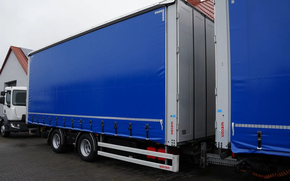 DAF XF 480 EURO 6 ZESTAW TANDEM PRZEJAZDOWY 120 M3 7,7 M + 7,7 M WECON - Camión lona: foto 3 DAF XF 480 EURO 6 ZESTAW TANDEM PRZEJAZDOWY 120 M3 7,7 M + 7,7 M WECON - Camión lona: foto 3