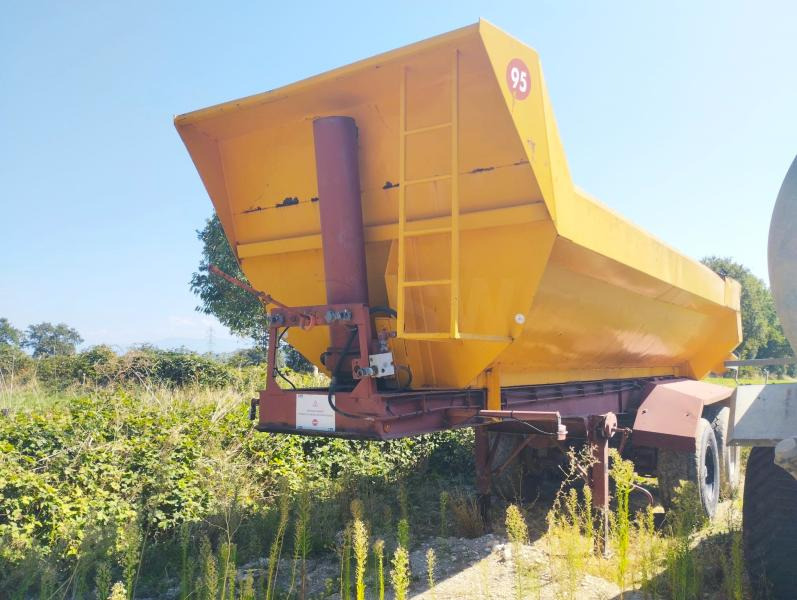 FRUEHAUF Semi benne ED 32 - Volquete semirremolque: foto 1 FRUEHAUF Semi benne ED 32 - Volquete semirremolque: foto 1