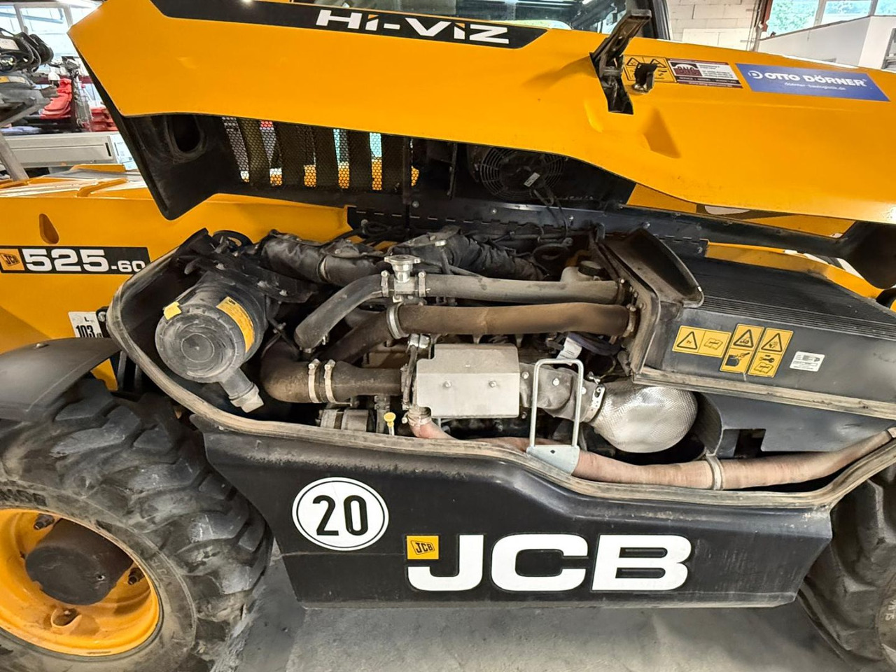 JCB JCB 525-60T5 HiViz - Cargadora de ruedas telescópica: foto 5 JCB JCB 525-60T5 HiViz - Cargadora de ruedas telescópica: foto 5