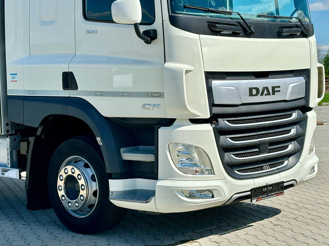 Camión lona DAF CF 320 / FIRANKA / 21 EUROPALET / SYPIALKA / AUTOMAT / KLIMA POSTOJOWA / 2021 ROK TO: foto 11