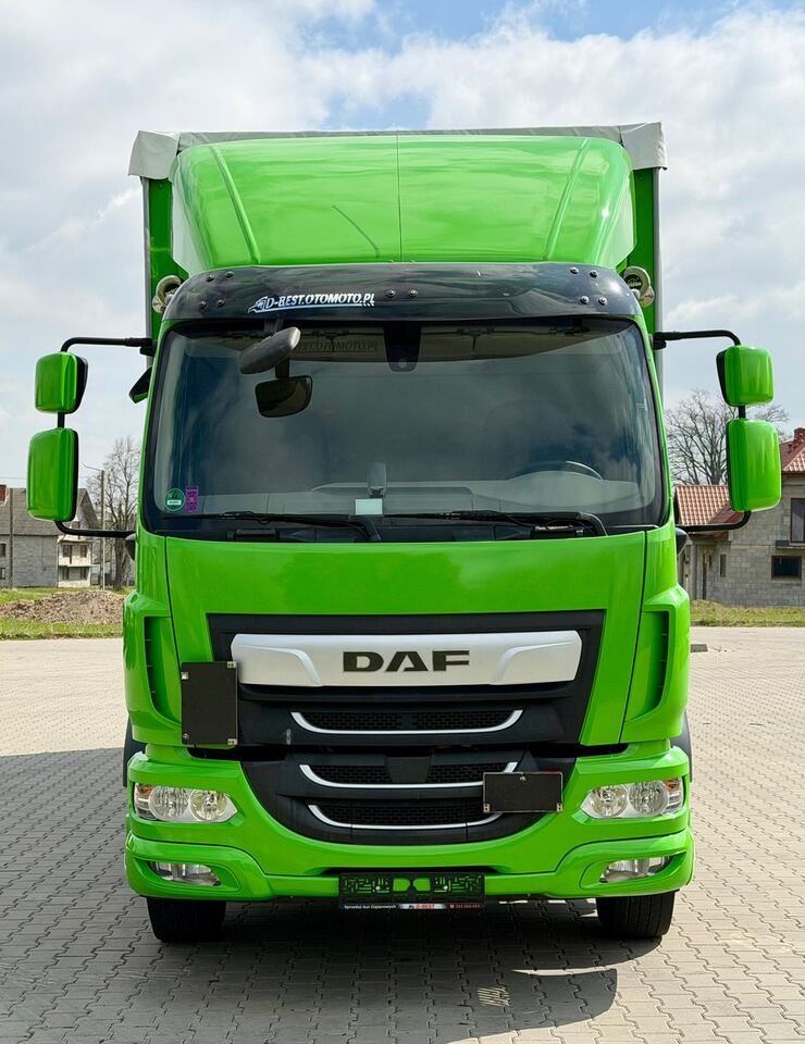 DAF LF 290 / BURTO - FIRANKA / WINDA / ŁADOWNOŚĆ 8572 KG / AUTOMAT / 280 TYŚ KM / 2020 ROK - Camión lona: foto 5 DAF LF 290 / BURTO - FIRANKA / WINDA / ŁADOWNOŚĆ 8572 KG / AUTOMAT / 280 TYŚ KM / 2020 ROK - Camión lona: foto 5