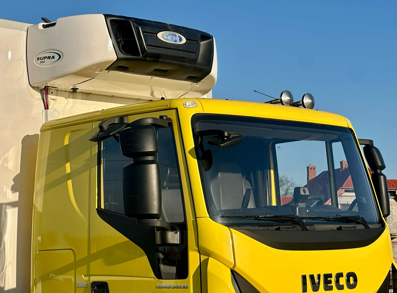 Frigorífico camión IVECO EUROCARGO 160-280 / CHŁODNIA / 6.1 M DŁUGOŚCI / 15 EUROPALET / AUTOMAT / SYPIALKA / NISKI PRZEBIEG / 16 TON DMC / CARRIER SPALINOWO - ELEKTRYCZNY / 2018 ROK: foto 9