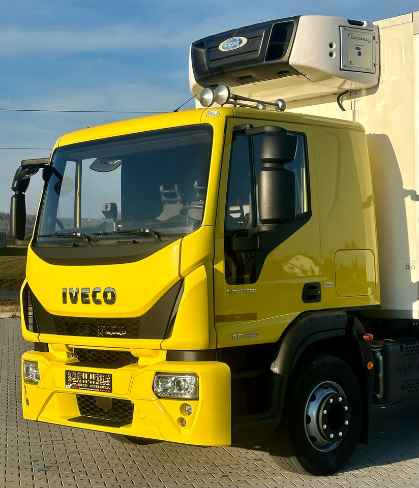 Frigorífico camión IVECO EUROCARGO 160-280 / CHŁODNIA / 6.1 M DŁUGOŚCI / 15 EUROPALET / AUTOMAT / SYPIALKA / NISKI PRZEBIEG / 16 TON DMC / CARRIER SPALINOWO - ELEKTRYCZNY / 2018 ROK: foto 7
