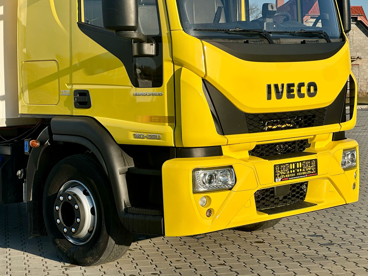 Frigorífico camión IVECO EUROCARGO 160-280 / CHŁODNIA / 6.1 M DŁUGOŚCI / 15 EUROPALET / AUTOMAT / SYPIALKA / NISKI PRZEBIEG / 16 TON DMC / CARRIER SPALINOWO - ELEKTRYCZNY / 2018 ROK: foto 10