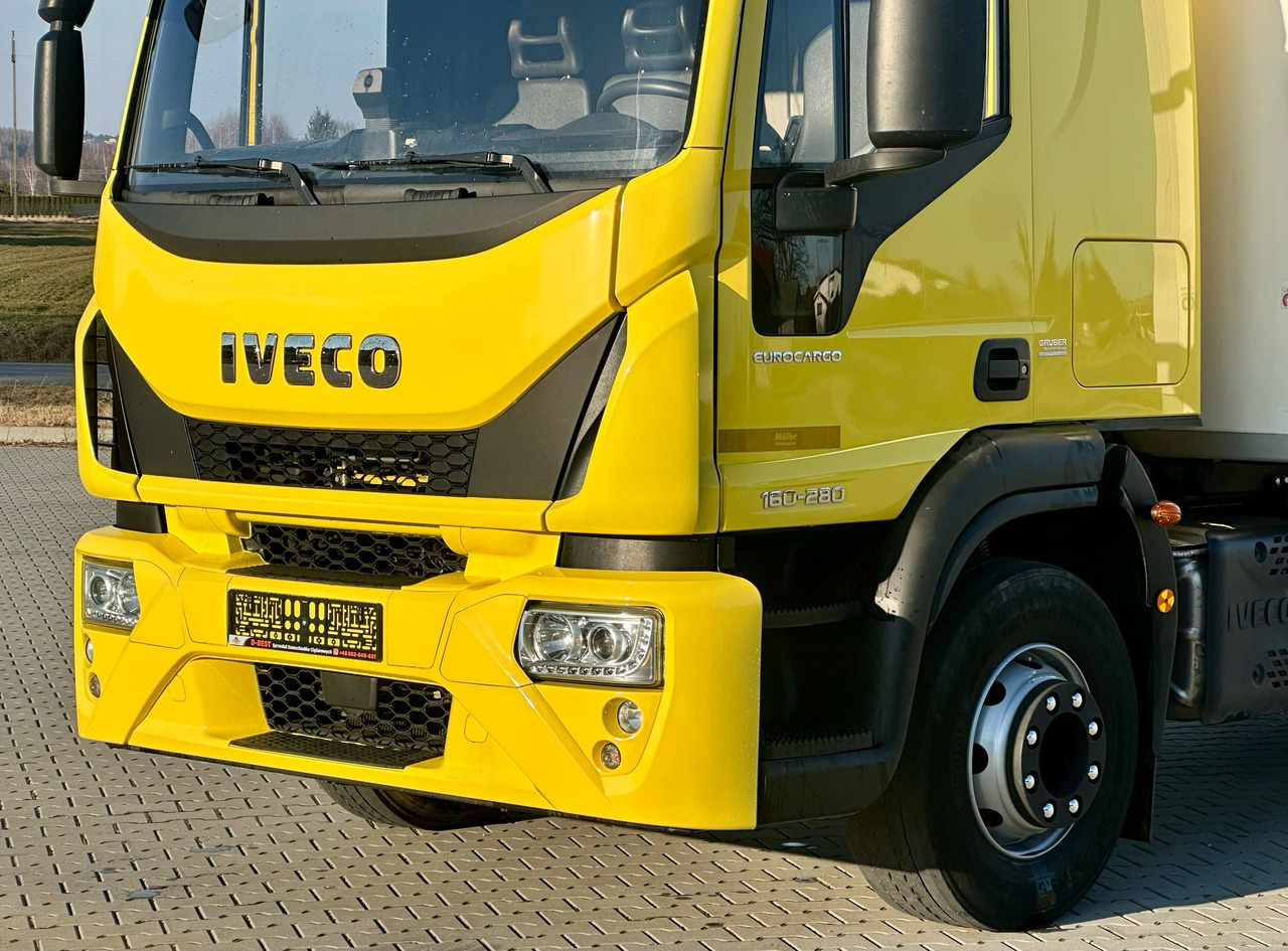 Frigorífico camión IVECO EUROCARGO 160-280 / CHŁODNIA / 6.1 M DŁUGOŚCI / 15 EUROPALET / AUTOMAT / SYPIALKA / NISKI PRZEBIEG / 16 TON DMC / CARRIER SPALINOWO - ELEKTRYCZNY / 2018 ROK: foto 12
