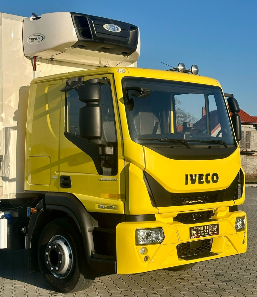 Frigorífico camión IVECO EUROCARGO 160-280 / CHŁODNIA / 6.1 M DŁUGOŚCI / 15 EUROPALET / AUTOMAT / SYPIALKA / NISKI PRZEBIEG / 16 TON DMC / CARRIER SPALINOWO - ELEKTRYCZNY / 2018 ROK: foto 6