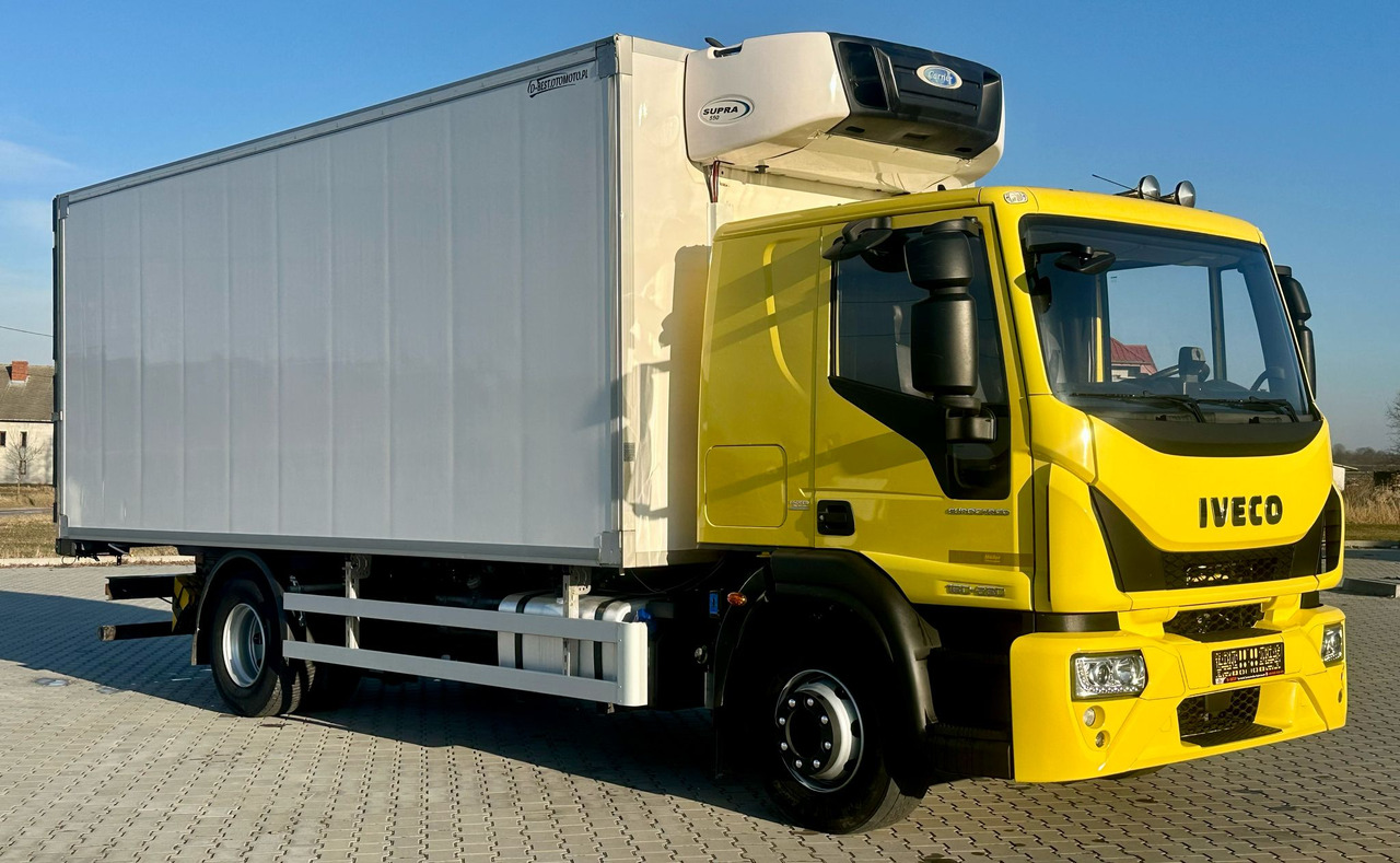 IVECO EUROCARGO 160-280 / CHŁODNIA / 6.1 M DŁUGOŚCI / 15 EUROPALET / AUTOMAT / SYPIALKA / NISKI PRZEBIEG / 16 TON DMC / CARRIER SPALINOWO - ELEKTRYCZNY / 2018 ROK - Frigorífico camión: foto 1 IVECO EUROCARGO 160-280 / CHŁODNIA / 6.1 M DŁUGOŚCI / 15 EUROPALET / AUTOMAT / SYPIALKA / NISKI PRZEBIEG / 16 TON DMC / CARRIER SPALINOWO - ELEKTRYCZNY / 2018 ROK - Frigorífico camión: foto 1