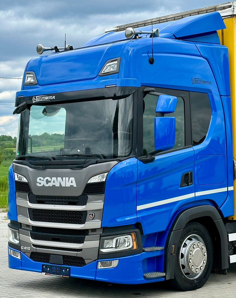 Camión lona SCANIA G410 / FIRANKA / 20 EUROPALET / SYPIALKA / RETARDER / KLIMA POSTOJOWA / 2020 ROK: foto 7