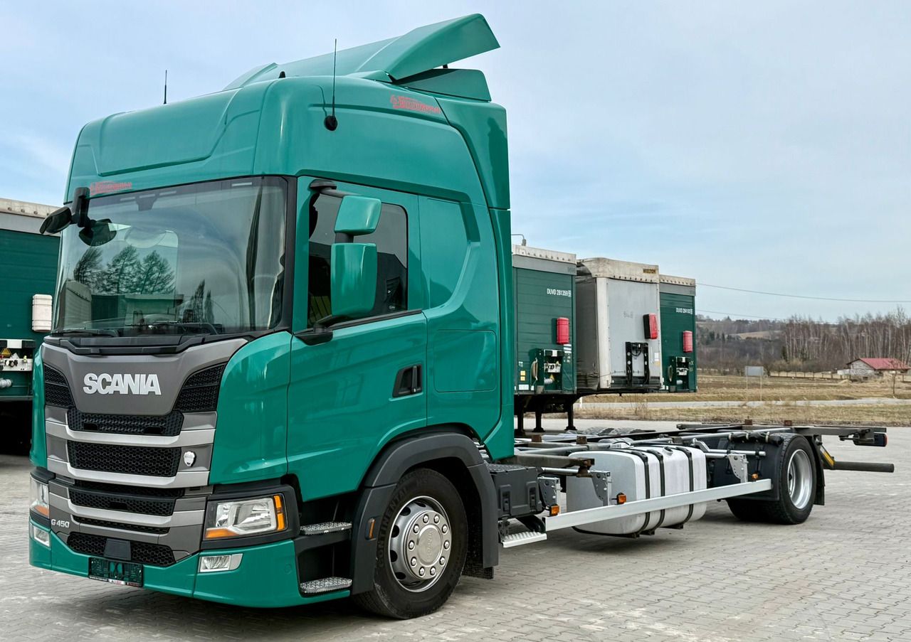 SCANIA G450 / RAMA DO ZABUDOWY / ROZSTAW 5.75 / AUTOMAT / SYPIALKA - Chasis camión: foto 2 SCANIA G450 / RAMA DO ZABUDOWY / ROZSTAW 5.75 / AUTOMAT / SYPIALKA - Chasis camión: foto 2