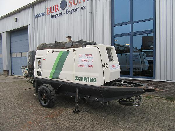 2013 SCHWING SP 2800 HDR 20 151 concrete pump - Bomba de hormigon estacionaria: foto 1 2013 SCHWING SP 2800 HDR 20 151 concrete pump - Bomba de hormigon estacionaria: foto 1