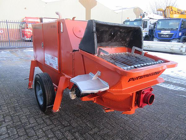 2014 PUTZMEISTER BSA1005 DC trailer mounted. - Bomba de hormigon estacionaria: foto 2 2014 PUTZMEISTER BSA1005 DC trailer mounted. - Bomba de hormigon estacionaria: foto 2