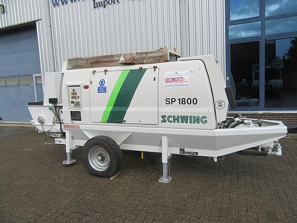 2014 SCHWING BP 1800 D -129 KW static pump - Bomba de hormigon estacionaria: foto 2 2014 SCHWING BP 1800 D -129 KW static pump - Bomba de hormigon estacionaria: foto 2