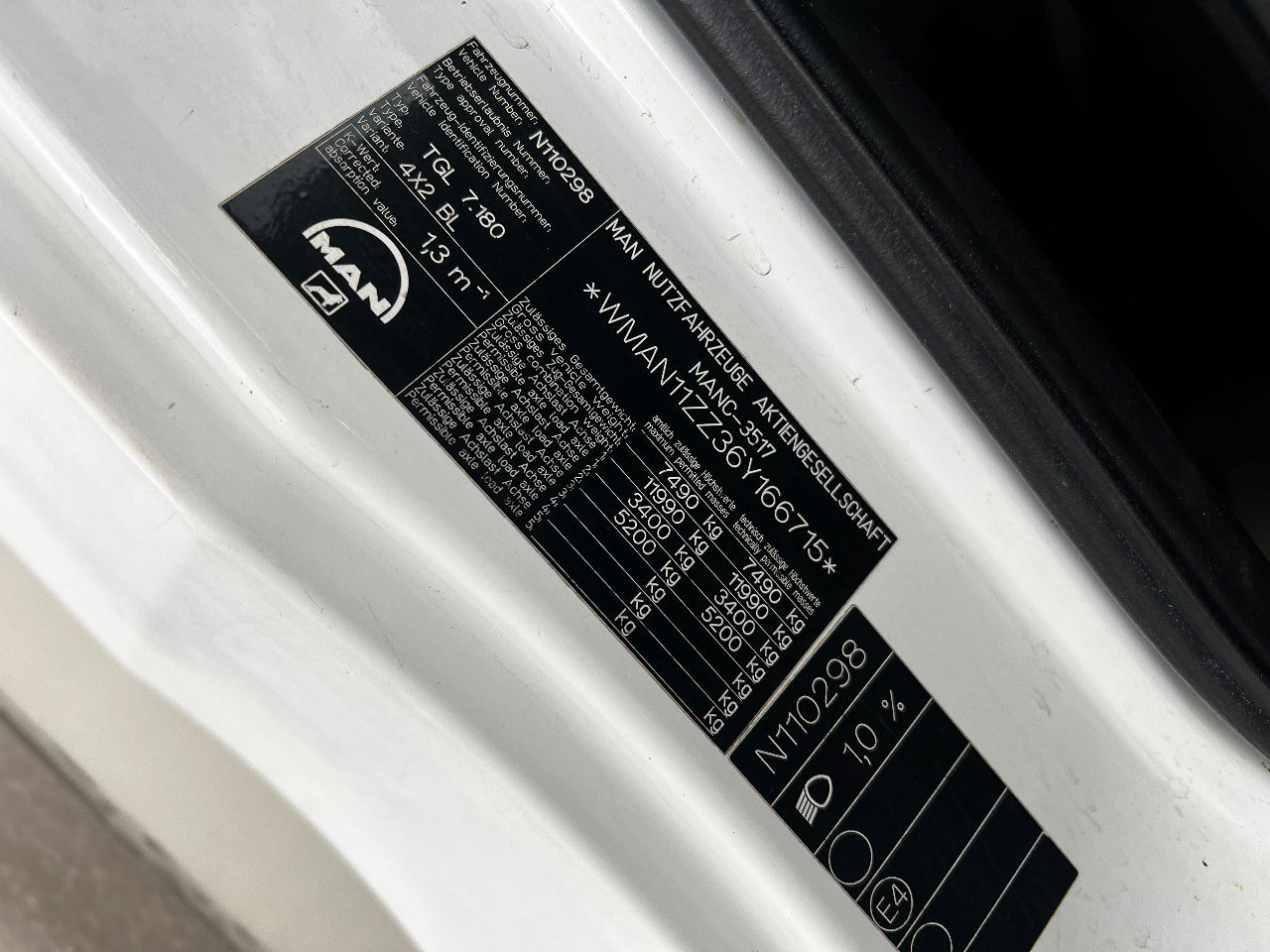 Camión caja cerrada MAN TGL 7.180 Euro 3, Aut: foto 16 Camión caja cerrada MAN TGL 7.180 Euro 3, Aut: foto 16