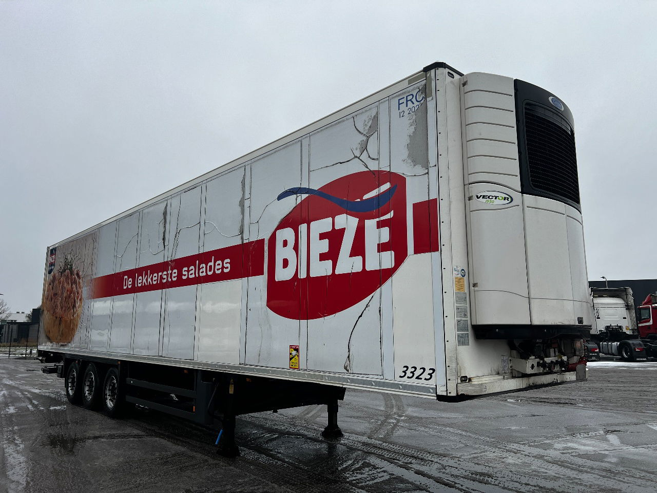 Schmitz Cargobull Carrier Vector 1550, 2x lift axle - Frigorífico semirremolque: foto 2 Schmitz Cargobull Carrier Vector 1550, 2x lift axle - Frigorífico semirremolque: foto 2
