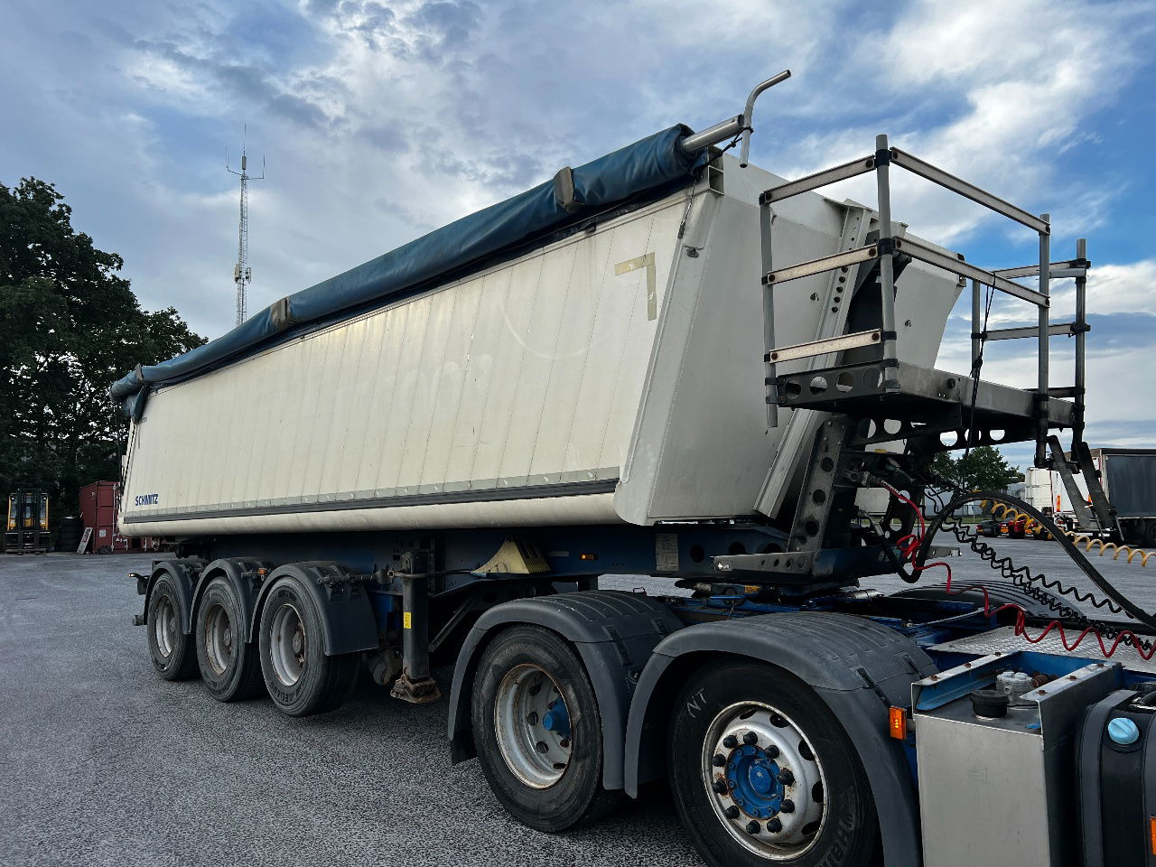Schmitz Cargobull Gotha 27m3, SAF, ALU - Volquete semirremolque: foto 3 Schmitz Cargobull Gotha 27m3, SAF, ALU - Volquete semirremolque: foto 3