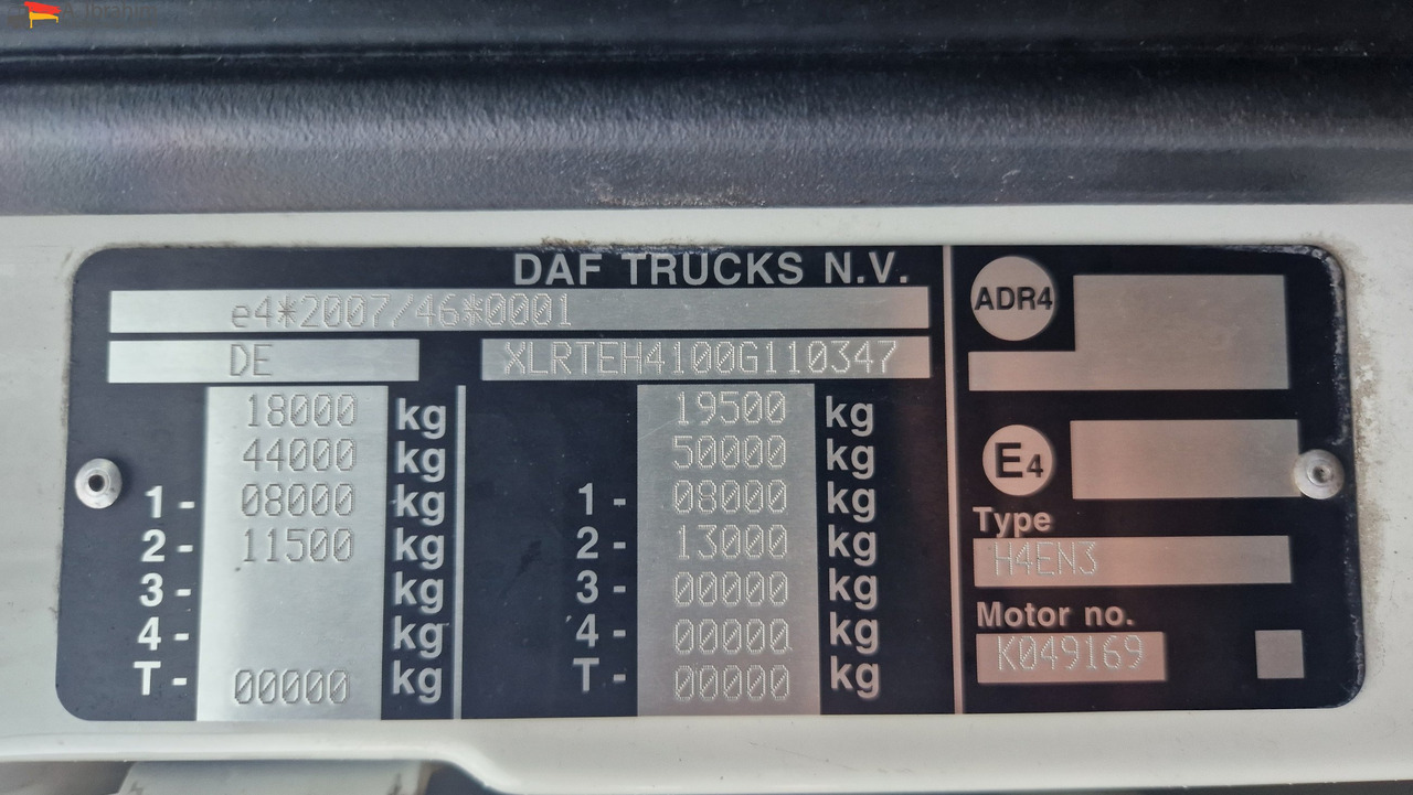 Daf XF440FT Spacecab, PTU für Kompressor - Cabeza tractora: foto 4 Daf XF440FT Spacecab, PTU für Kompressor - Cabeza tractora: foto 4