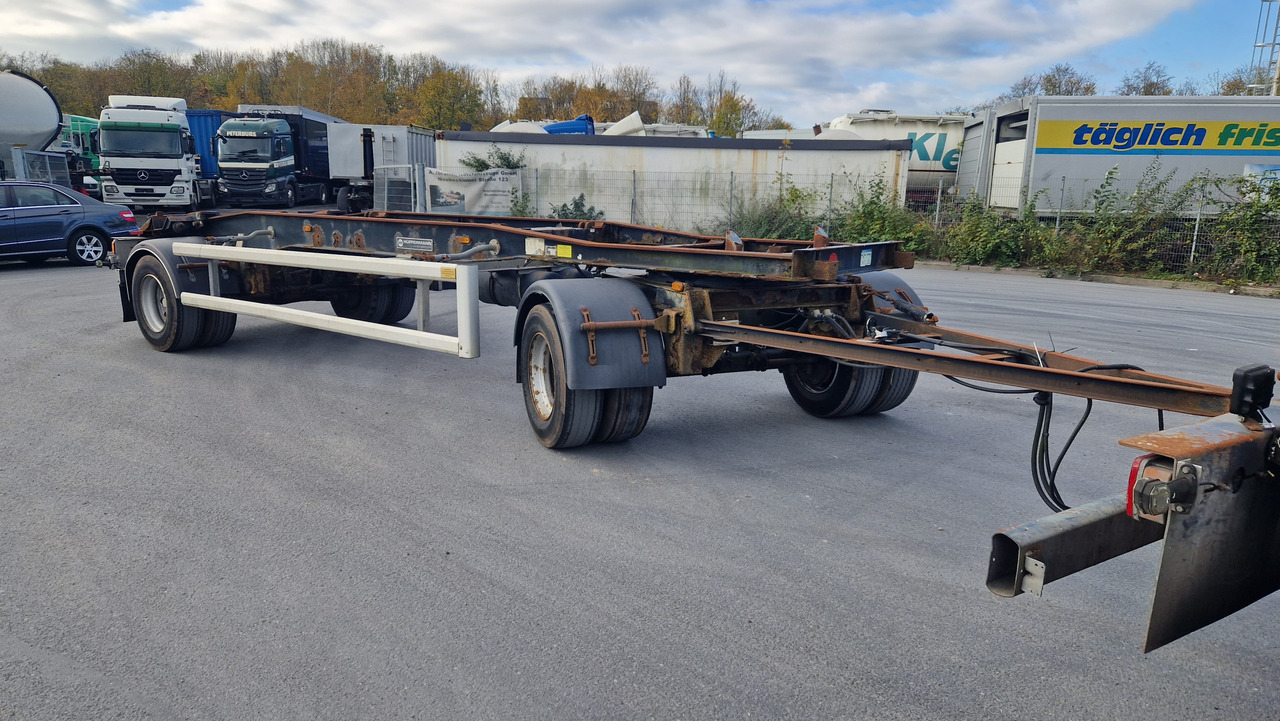 Hüffermann HSA - Remolque multilift/ Portacontenedores de cadenas: foto 1 Hüffermann HSA - Remolque multilift/ Portacontenedores de cadenas: foto 1