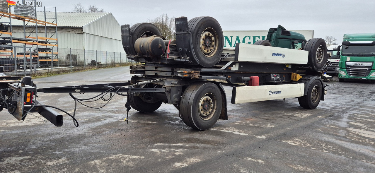 Krone AZ 3x vorhanden SAF Achsen, fertig gestapelt - Portacontenedore/ Intercambiable remolque: foto 1 Krone AZ 3x vorhanden SAF Achsen, fertig gestapelt - Portacontenedore/ Intercambiable remolque: foto 1