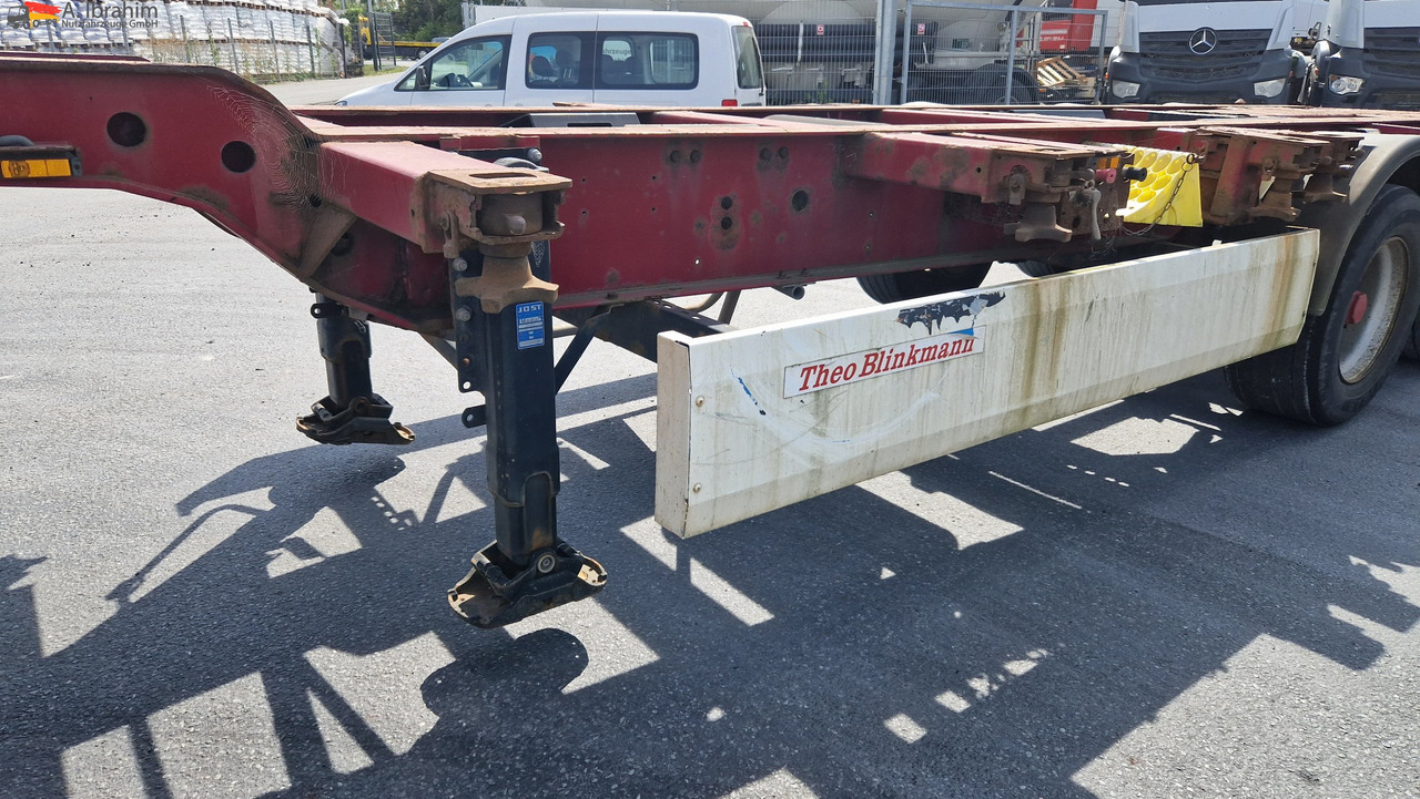 Portacontenedore/ Intercambiable semirremolque Krone SD Containerchassis 2x 20, 30, 40 ft deutscher Auflieger, ausziehbar: foto 11 Portacontenedore/ Intercambiable semirremolque Krone SD Containerchassis 2x 20, 30, 40 ft deutscher Auflieger, ausziehbar: foto 11