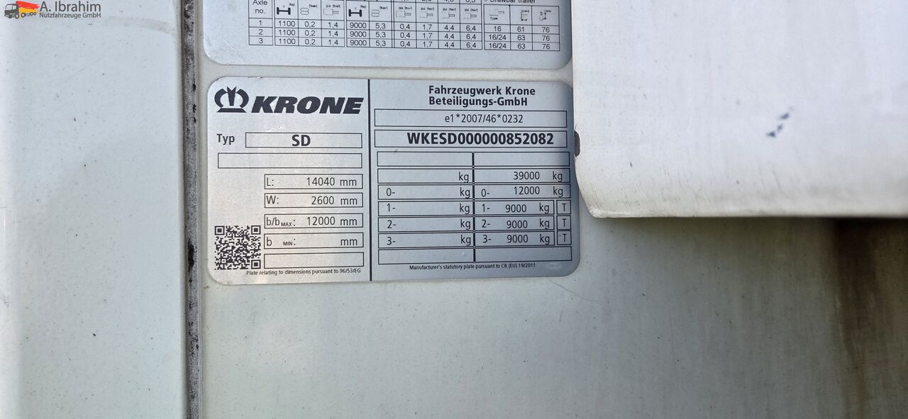 Krone SD Thermoking SLX 400 Liftachse Scheibenbremse - Frigorífico remolque: foto 5 Krone SD Thermoking SLX 400 Liftachse Scheibenbremse - Frigorífico remolque: foto 5