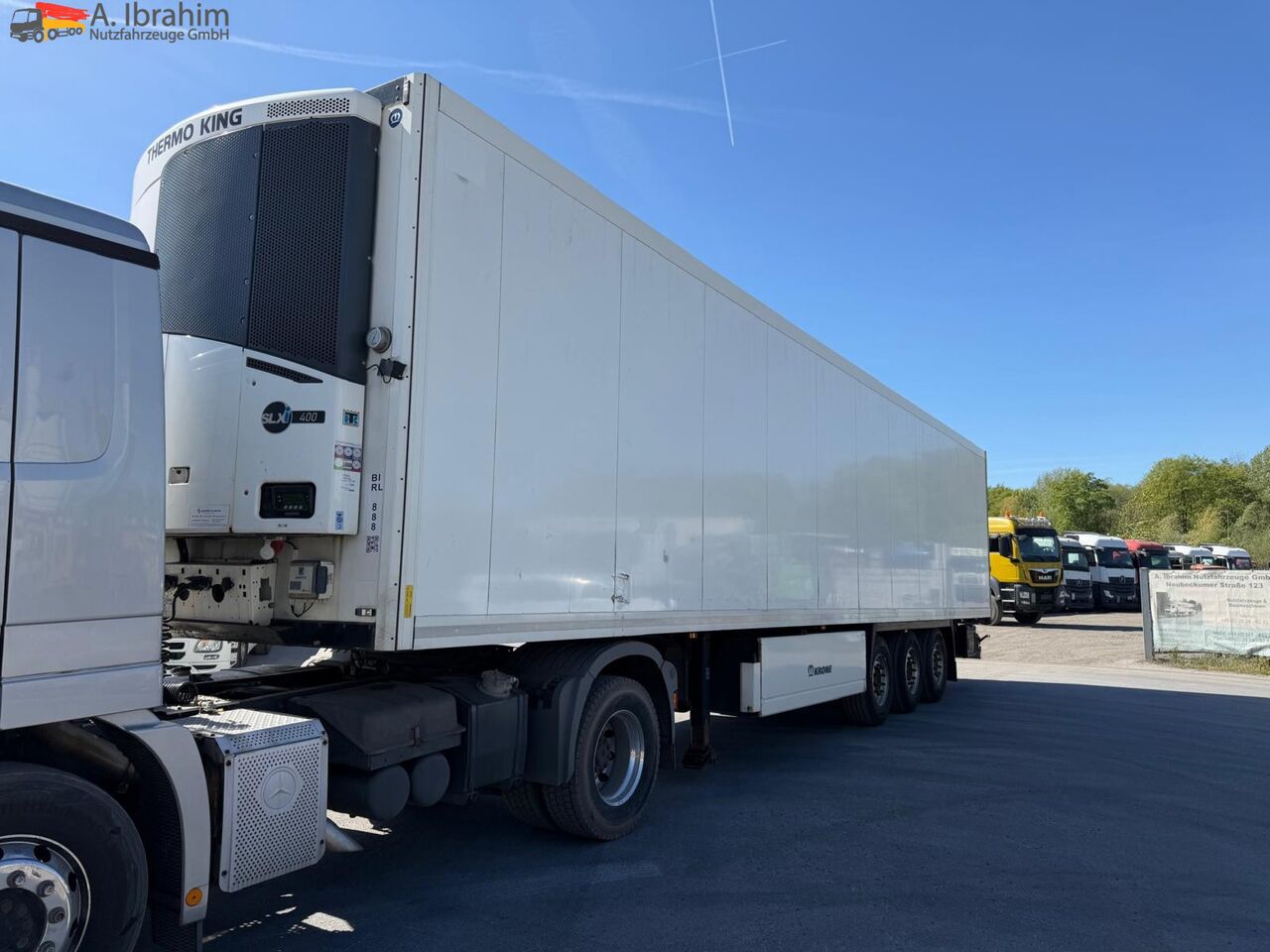 Krone SD Thermoking SLX 400 Liftachse Scheibenbremse - Frigorífico remolque: foto 1 Krone SD Thermoking SLX 400 Liftachse Scheibenbremse - Frigorífico remolque: foto 1